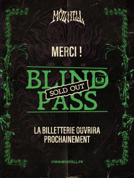 Image de Les Blind Pass sont sold-out !