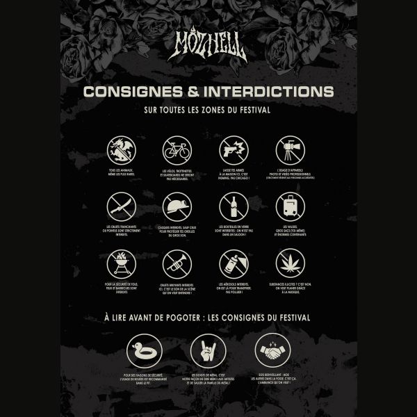 Image de Quels objets sont interdits / autorisés sur le site ?