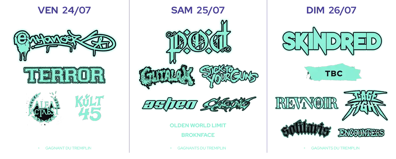 Line Up MozHell Open Air