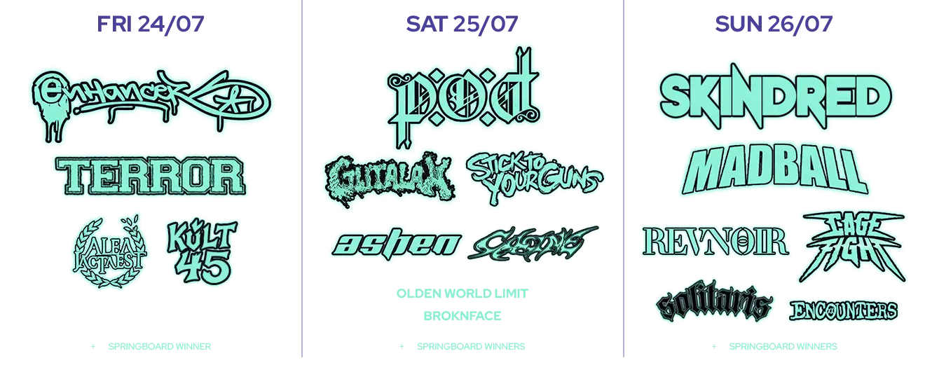 Line Up MozHell Open Air