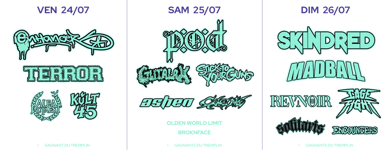 Line Up MozHell Open Air